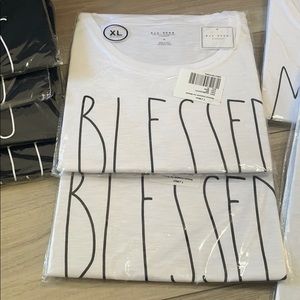 Rae Dunn “Blessed” Crewneck Tee